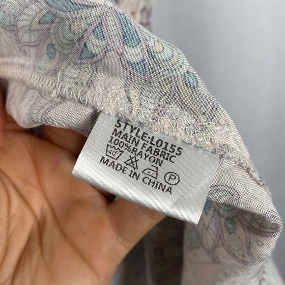 ANTHROPOLOGIE LOST IN LUNAR Multicoloured Floral Robe Kimono Maxi - Size Small - Picture 8 of 13